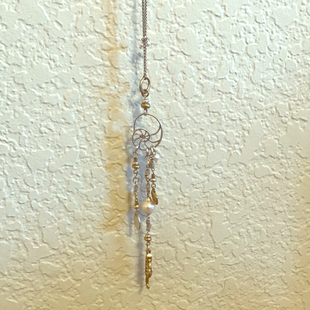 Lucky brand shell necklace